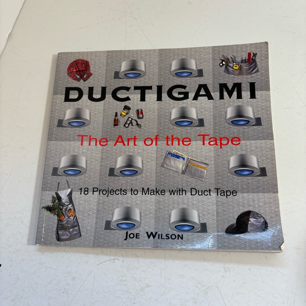 💥5/$25 Ductigami softcover book by Joe Wilson - origami with duct tape